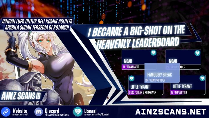 I Became a Big-Shot on the Heavenly Leaderboard