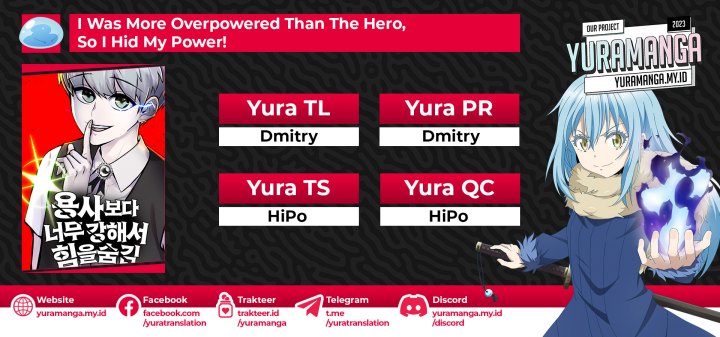 I Was More Overpowered Than the Hero, so I Hid My Power!