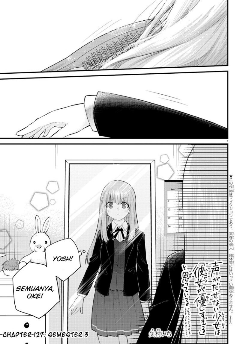 Koe ga dasenai Shoujo wa “Kanojo ga Yasashisugiru” to Omotte iru