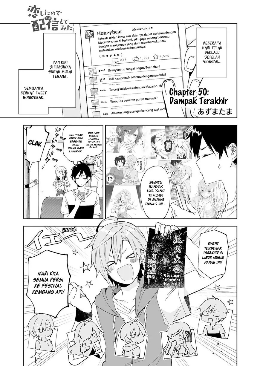 Koi Shita no de, Haishin Shite Mita