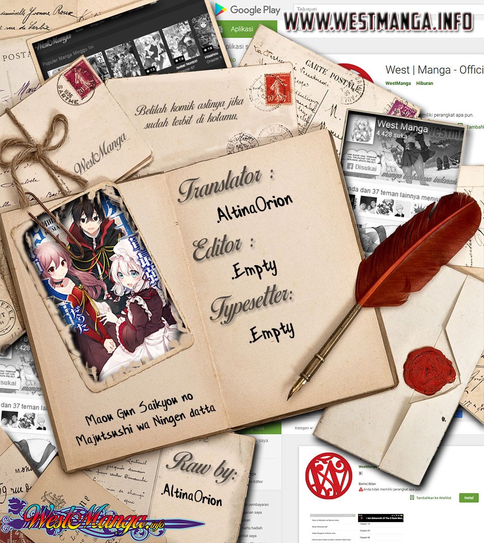 Maou Gun Saikyou no Majutsushi wa Ningen datta