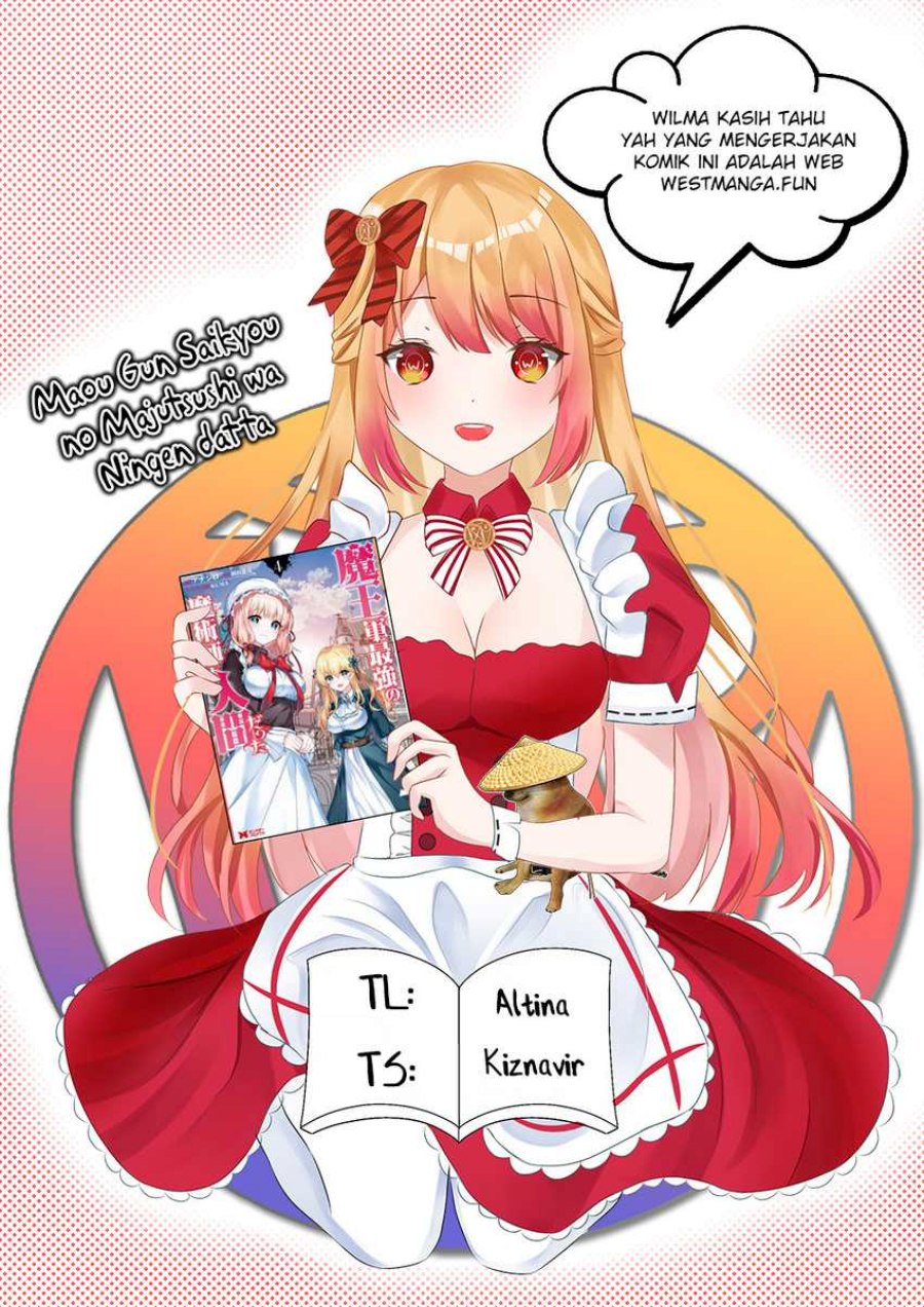 Maou Gun Saikyou no Majutsushi wa Ningen datta