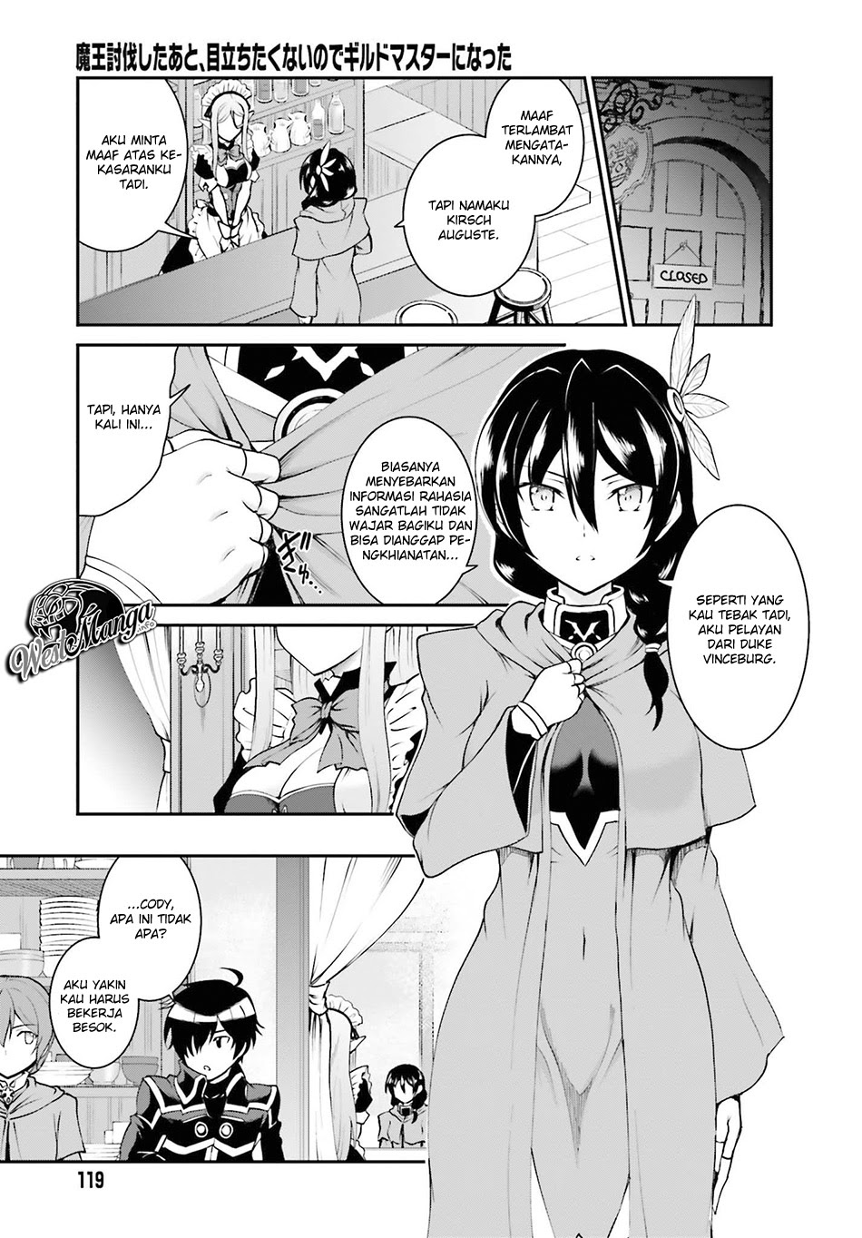 Maou Toubatsu Shita Ato, Medachitakunai node Guild Master ni Natta