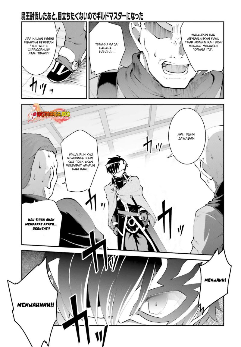 Maou Toubatsu Shita Ato, Medachitakunai node Guild Master ni Natta