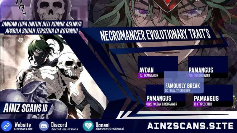 Necromancer’s Evolutionary Traits