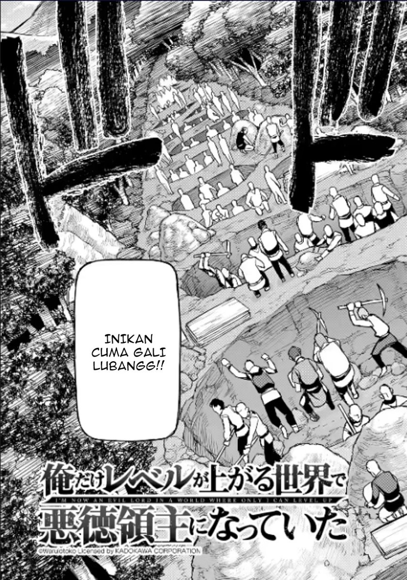 Ore dake Level ga Agaru Sekai de Akutoku Ryoushu ni Natteita