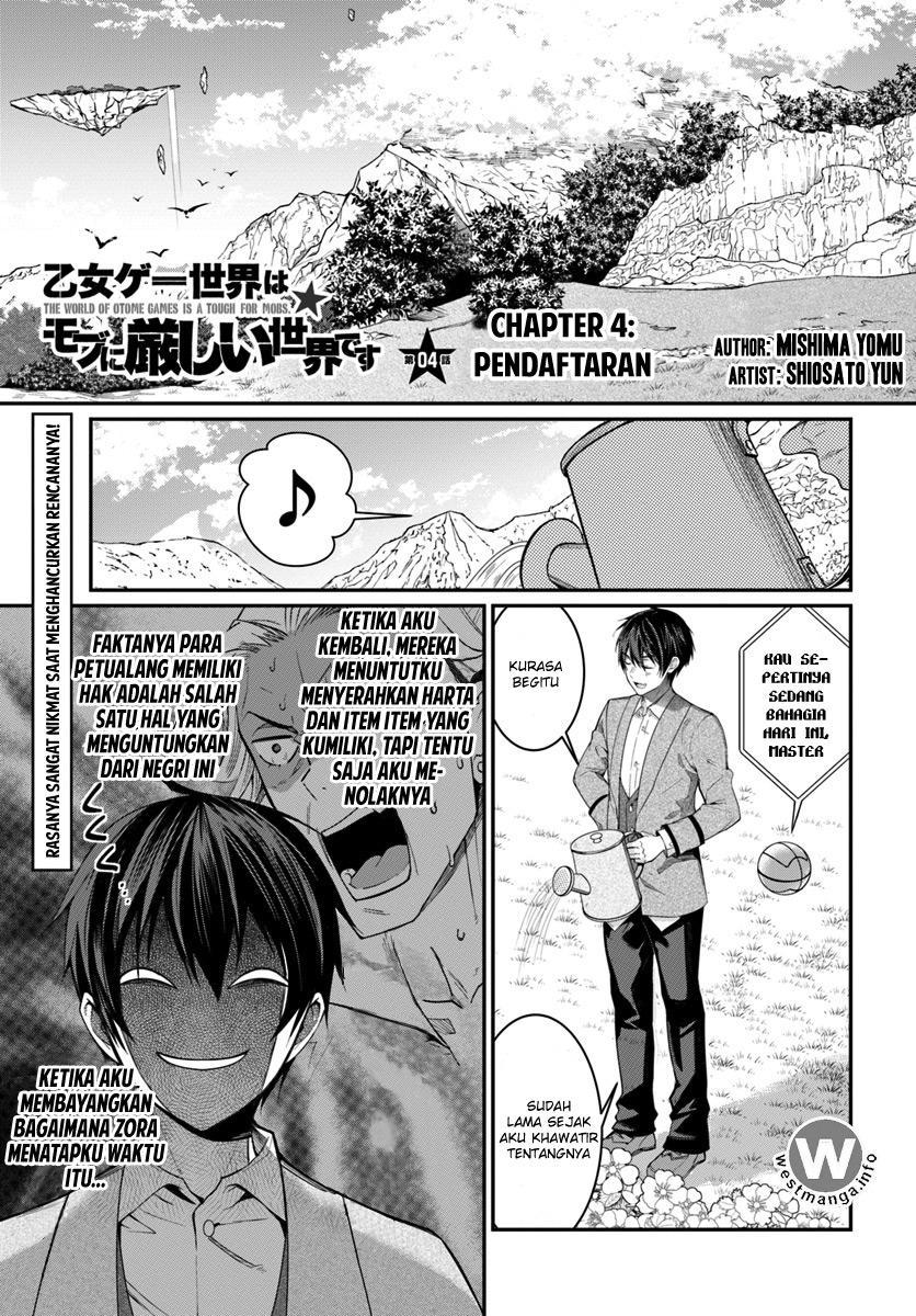 Otome Game Sekai wa Mob ni Kibishii Sekai Desu