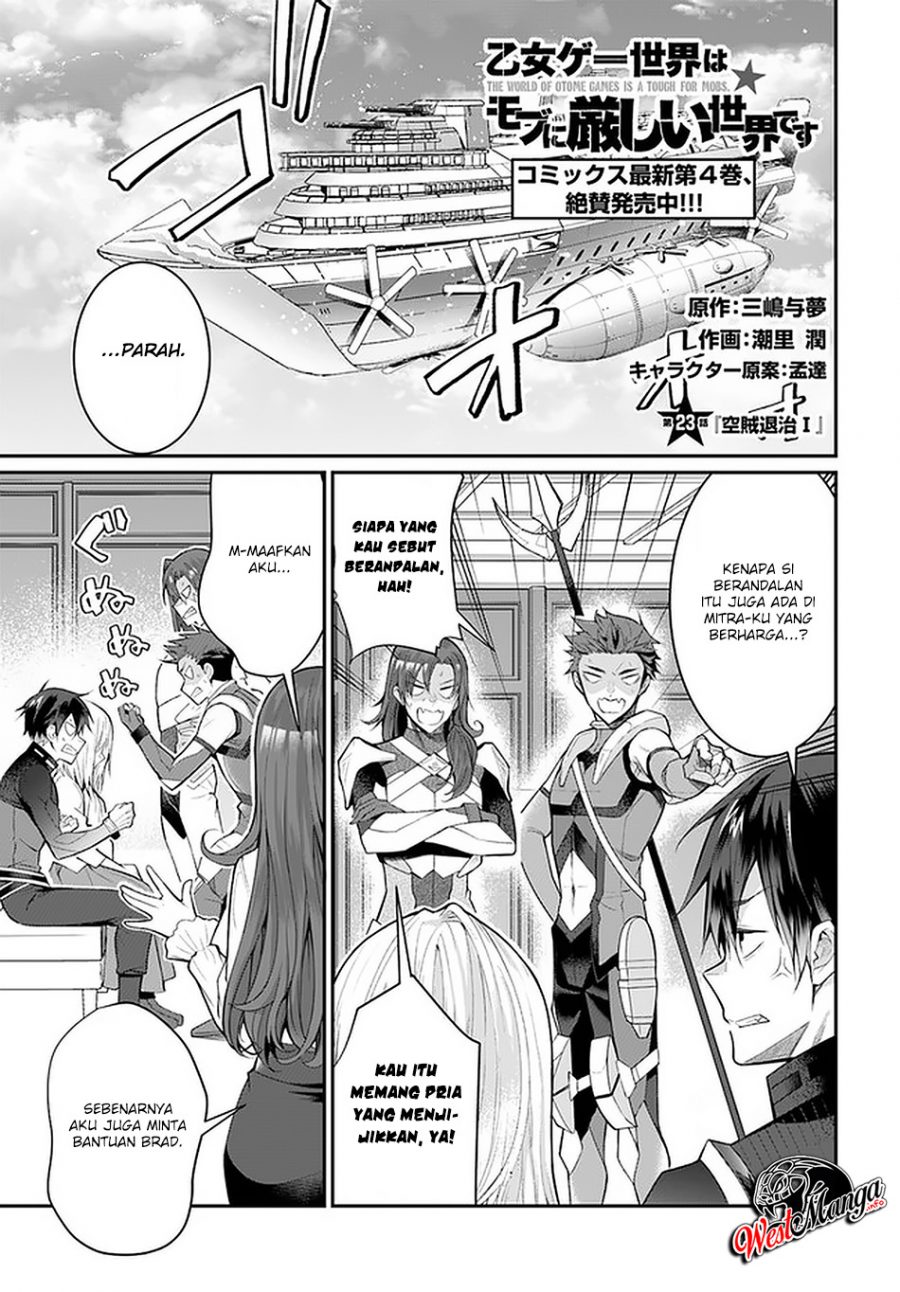 Otome Game Sekai wa Mob ni Kibishii Sekai Desu