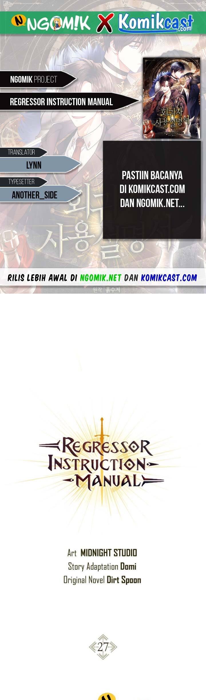 Regressor Instruction Manual