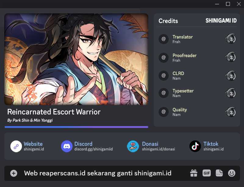 Reincarnated Escort Warrior
