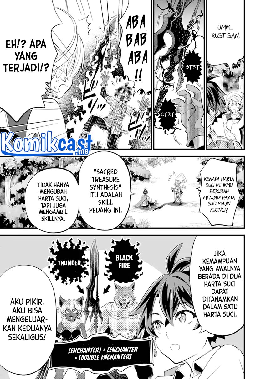Sabitsuita Ken wo Tameshi ni Kyouka Shite Mitara, Tondemonai Maken ni Bakemashita