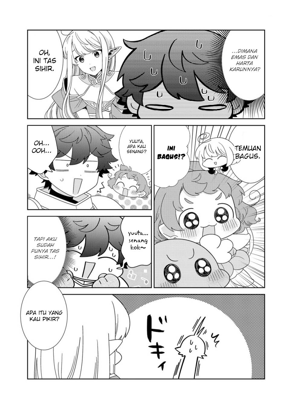 Seirei-tachi no Rakuen to Risou no Isekai Seikatsu