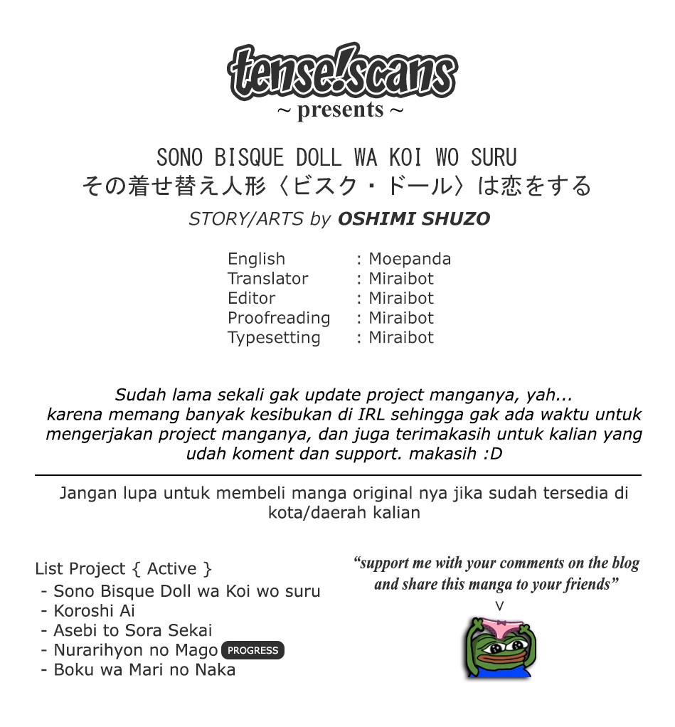 Sono Bisque Doll wa Koi wo suru