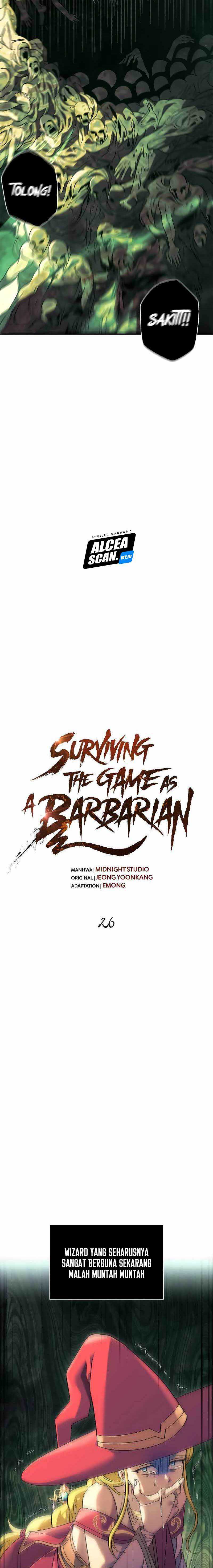 Survive as a Barbarian in the Game