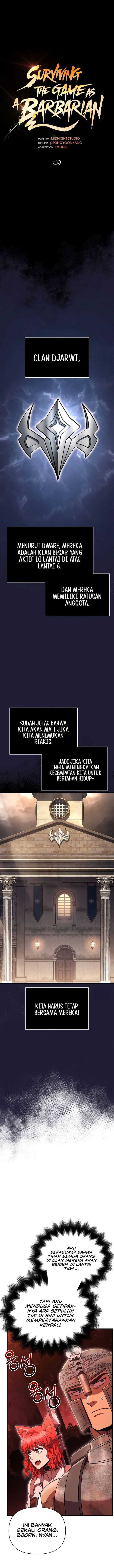 Survive as a Barbarian in the Game