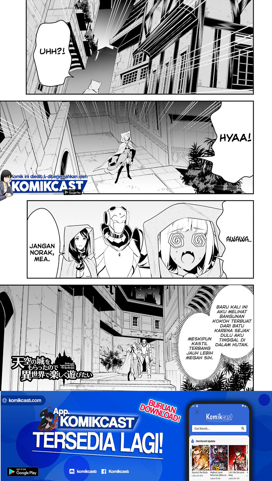 Tenkuu no Shiro o Moratta no de Isekai de Tanoshiku Asobitai