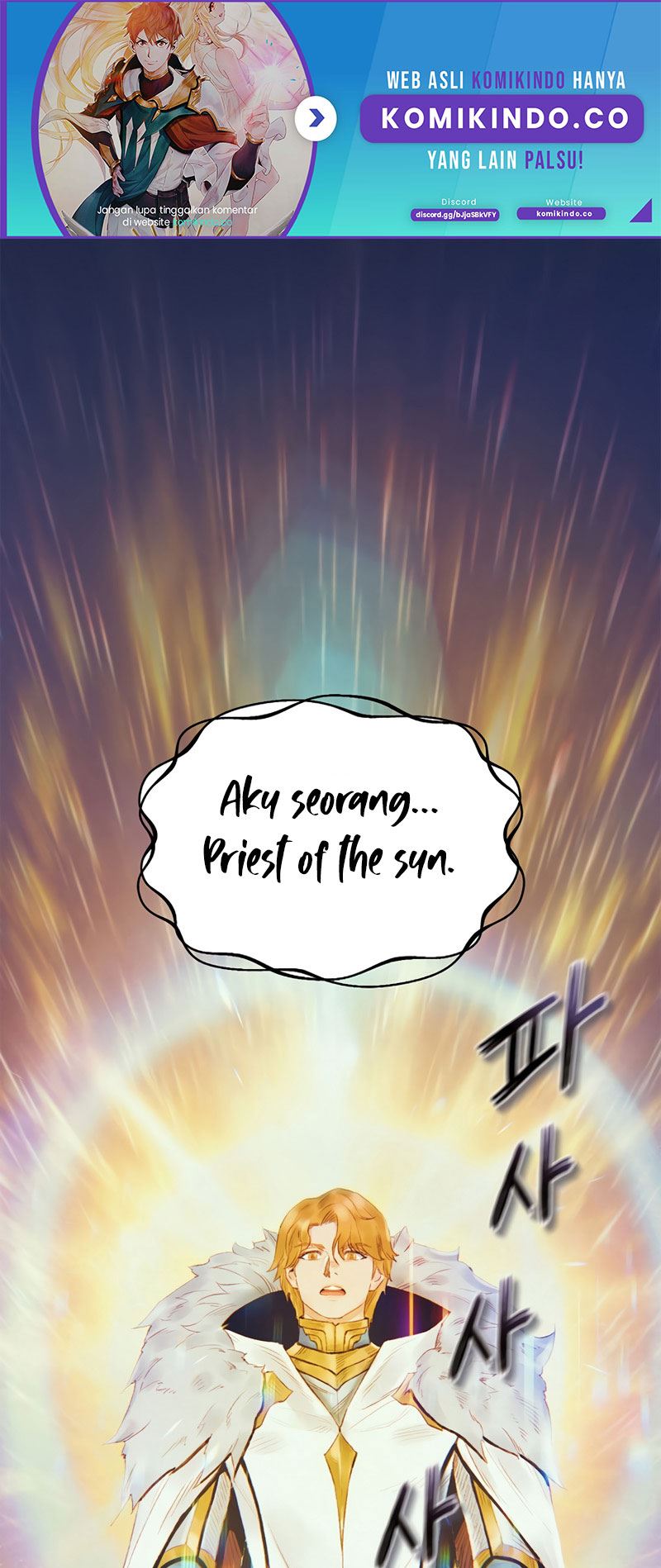 The Healing Priest Of The Sun