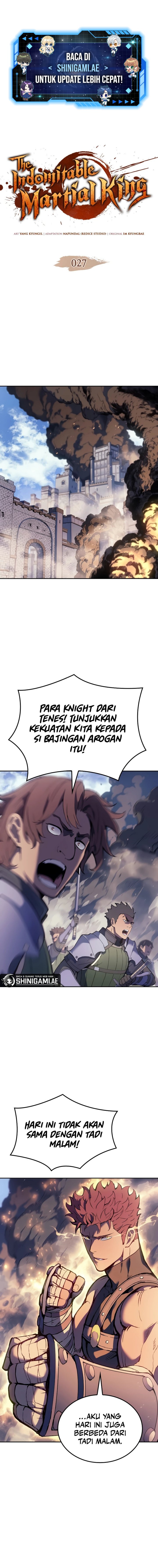 The Indomitable Martial King