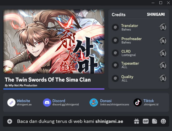 The Twin Swords Of The Sima