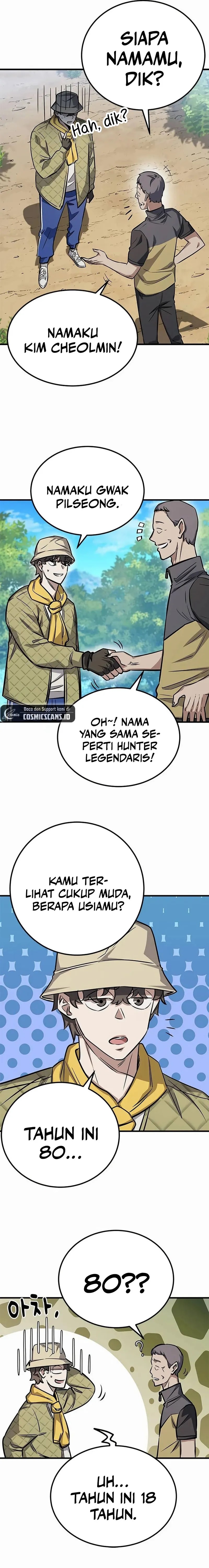 The legendary Hunter Becomes Young Again