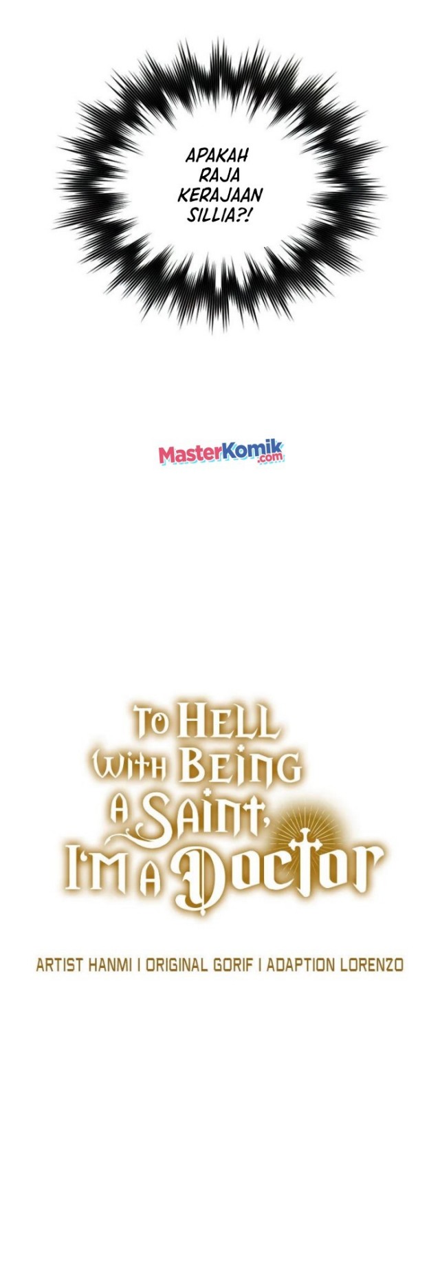 To Hell With Being a Saint, I’m a Doctor
