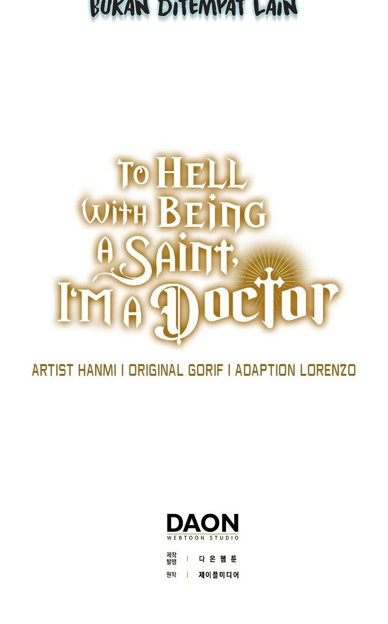 To Hell With Being a Saint, I’m a Doctor