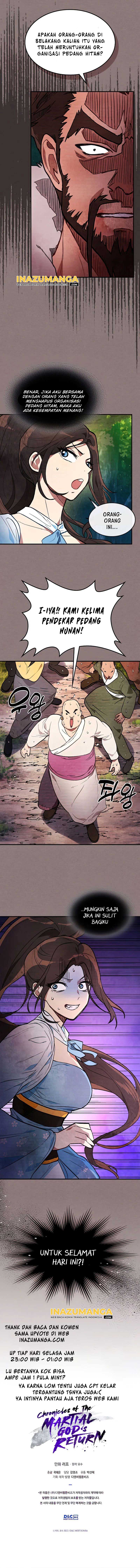 Chronicles Of The Martial God’s Return