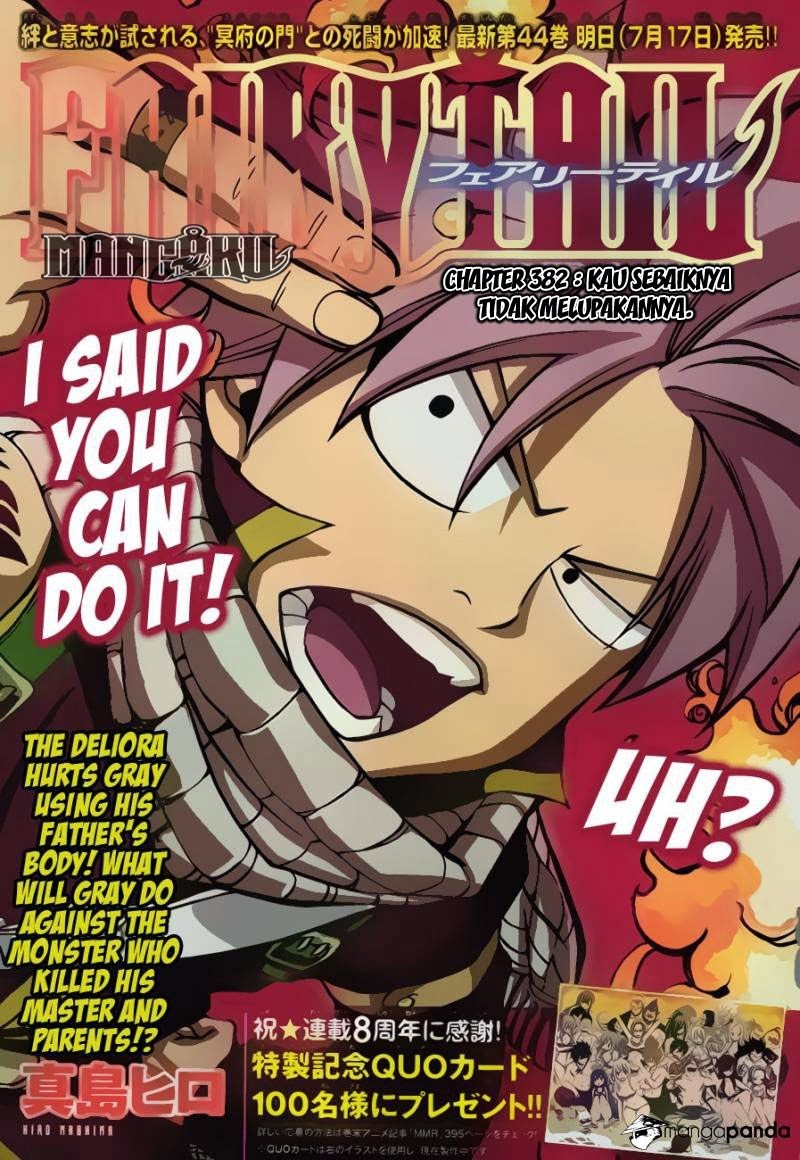 Fairy Tail Chapter 392