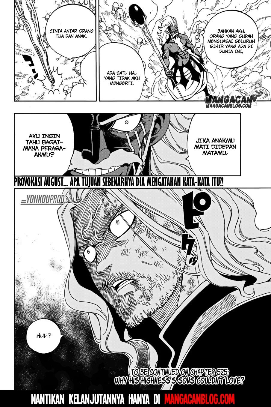 Fairy Tail Chapter 524