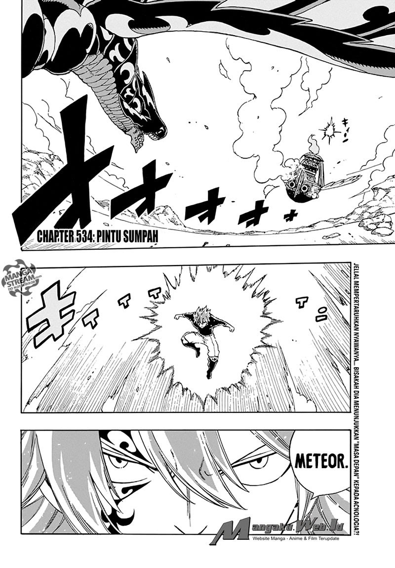 Fairy Tail Chapter 534