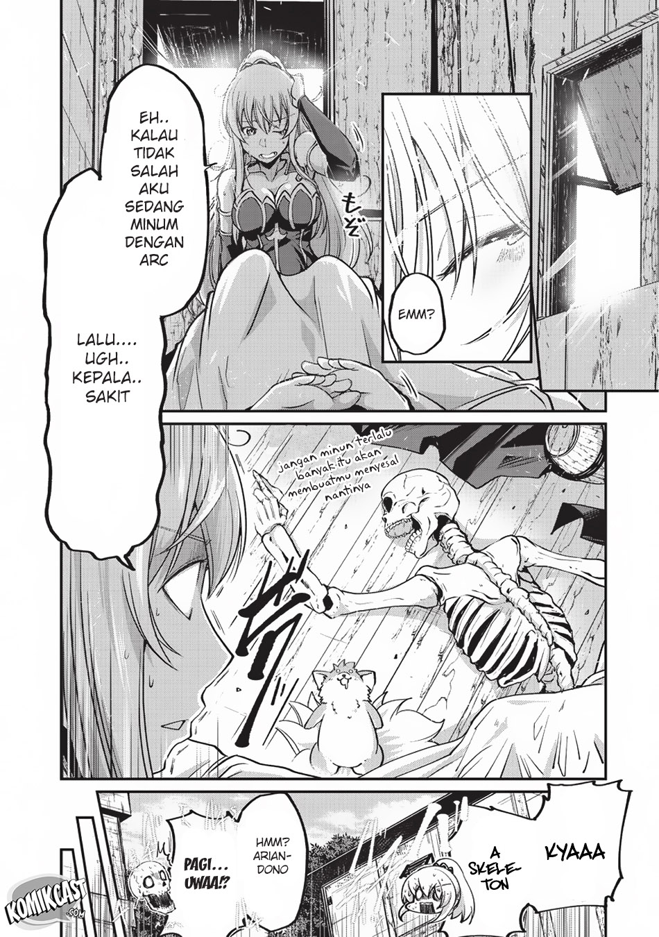 Gaikotsu Kishi-sama, Tadaima Isekai e Odekakechuu