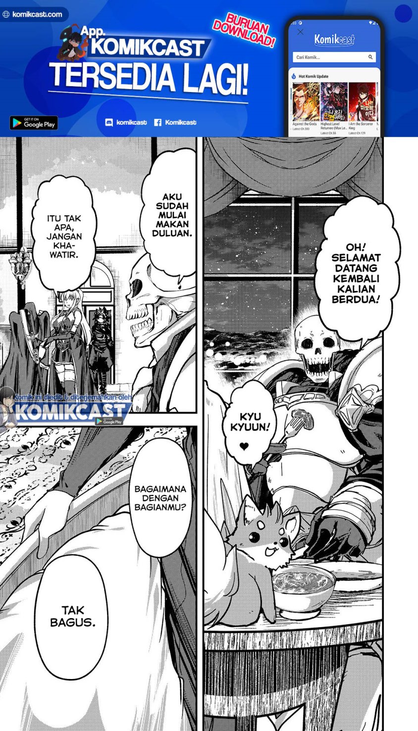Gaikotsu Kishi-sama, Tadaima Isekai e Odekakechuu