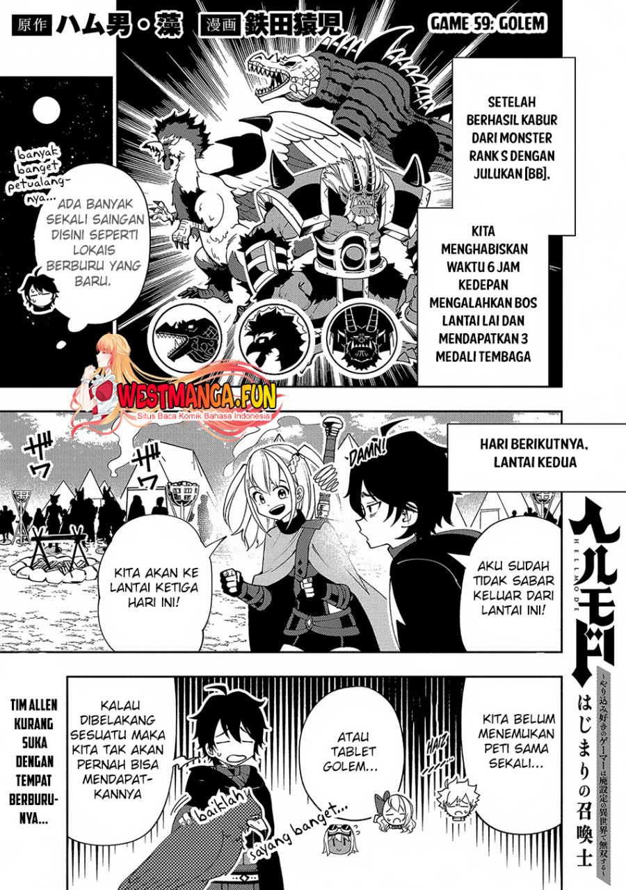 Hell Mode: Yarikomi Suki no Gamer wa Hai Settei no Isekai de Musou Suruw
