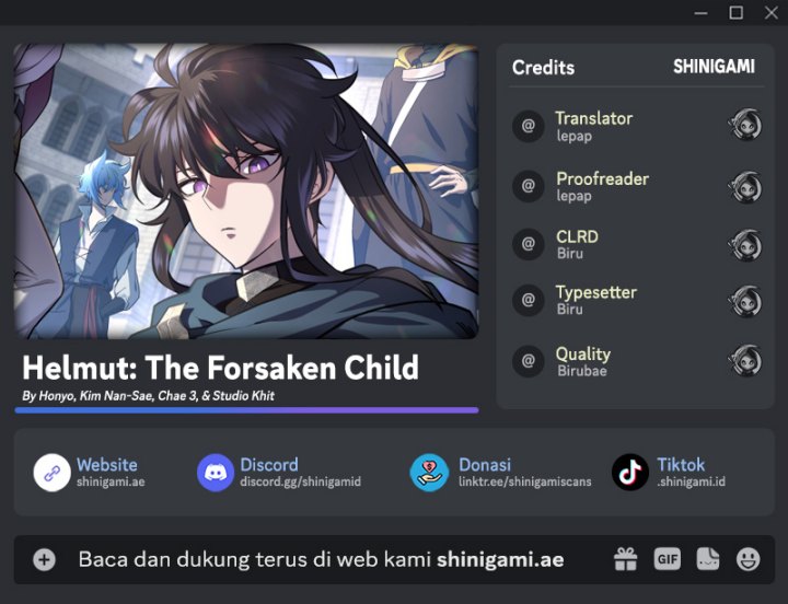 Helmut: The Forsaken Child Chapter 66