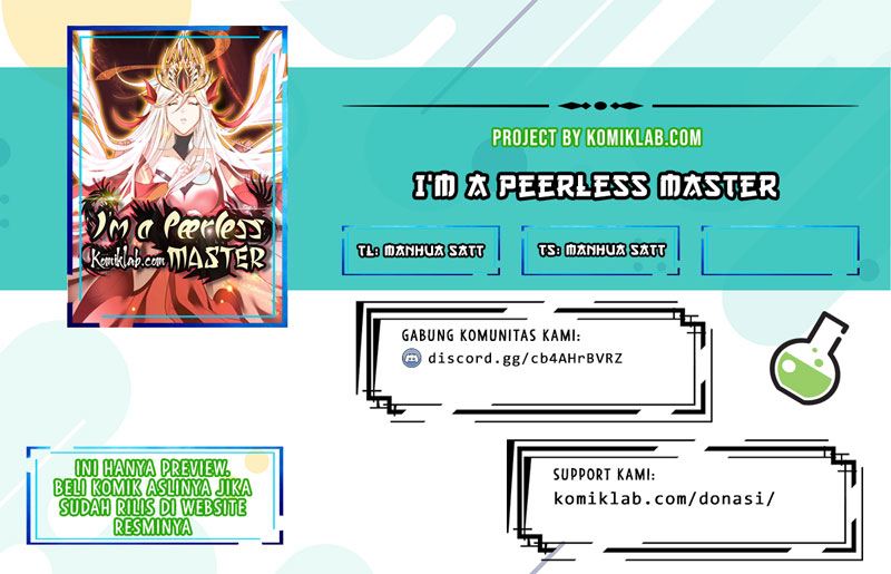 I’m A Peerless Master