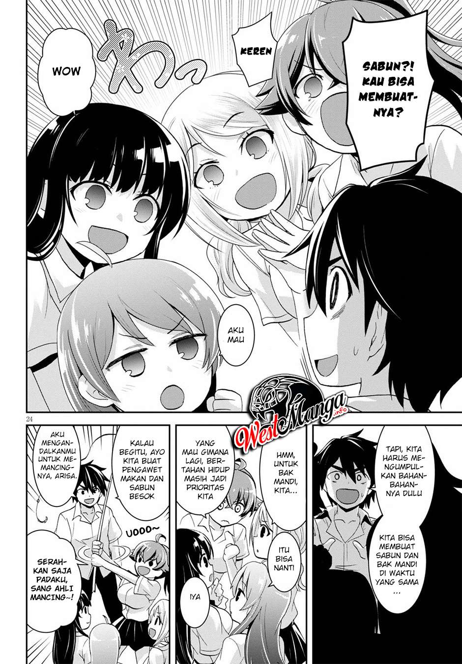Isekai Yurutto Survival Seikatsu: Gakkou no Minna to Isekai no Mujintou ni Tenishitakedo Ore Dake Rakushou desu
