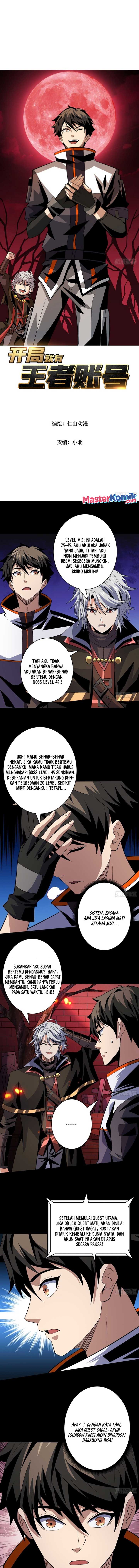 King Account At The Start (It Starts With a Kingpin Account)