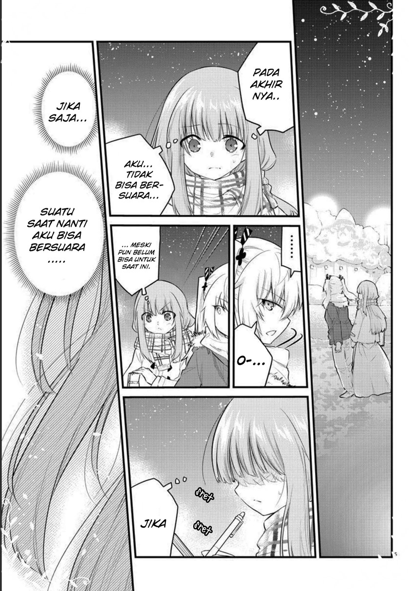 Koe ga dasenai Shoujo wa “Kanojo ga Yasashisugiru” to Omotte iru