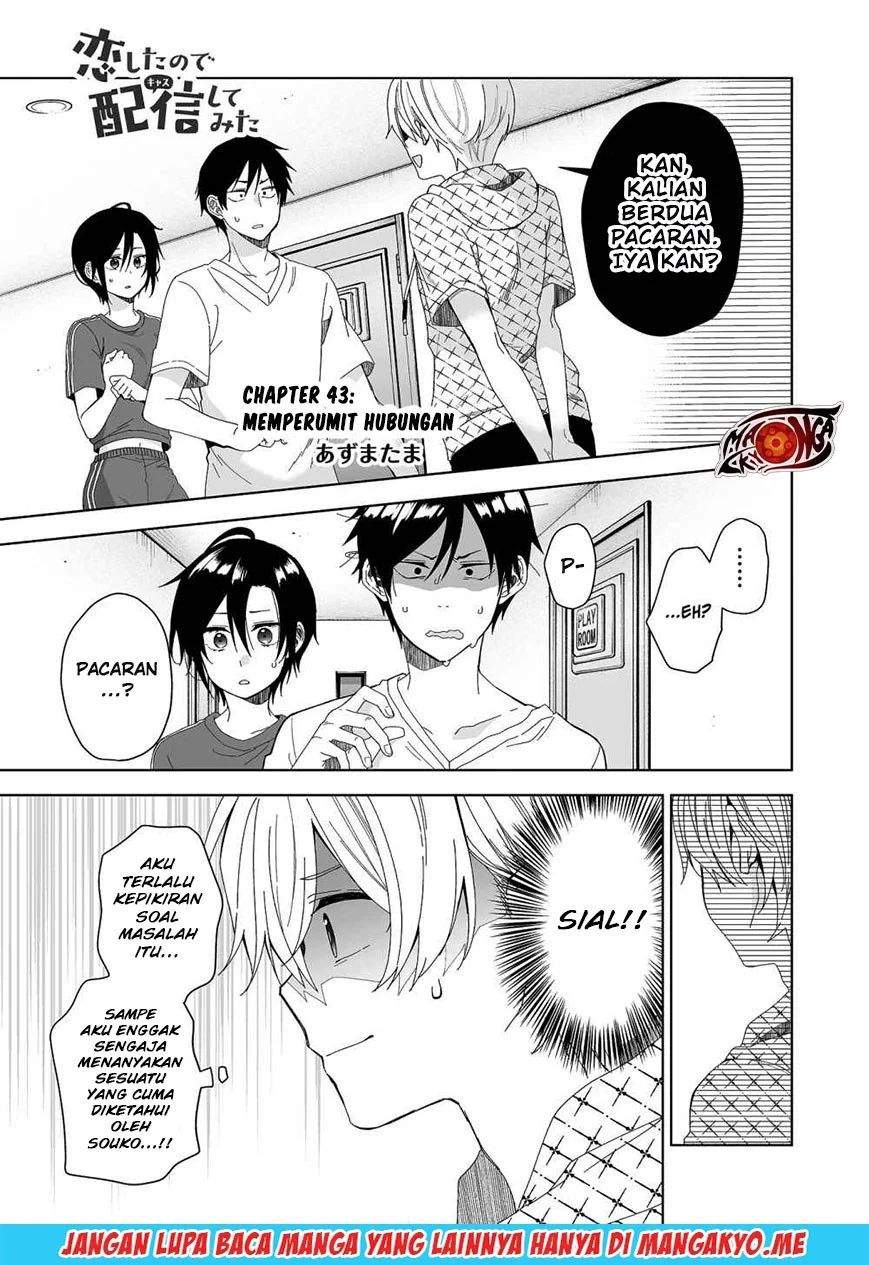Koi Shita no de, Haishin Shite Mita