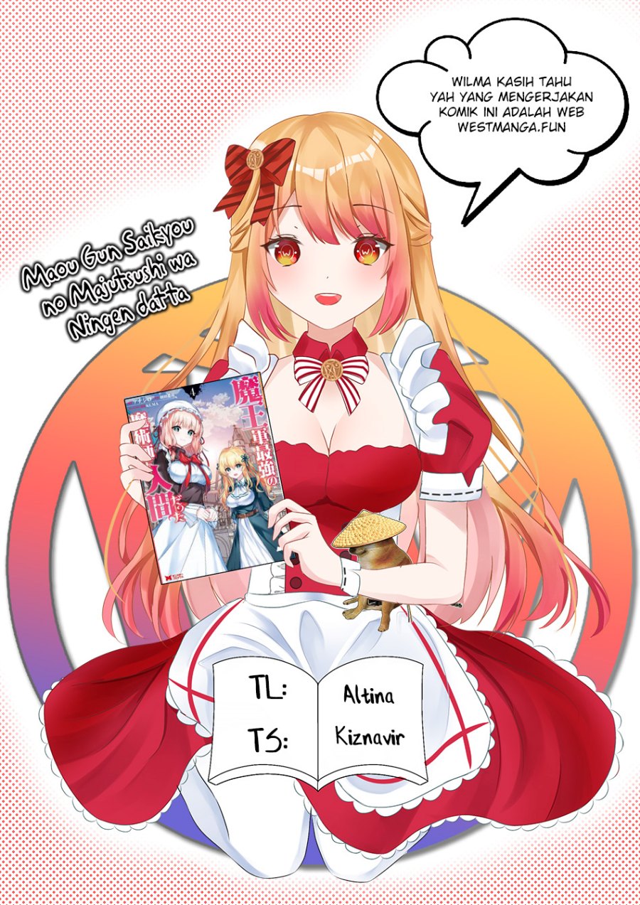 Maou Gun Saikyou no Majutsushi wa Ningen datta