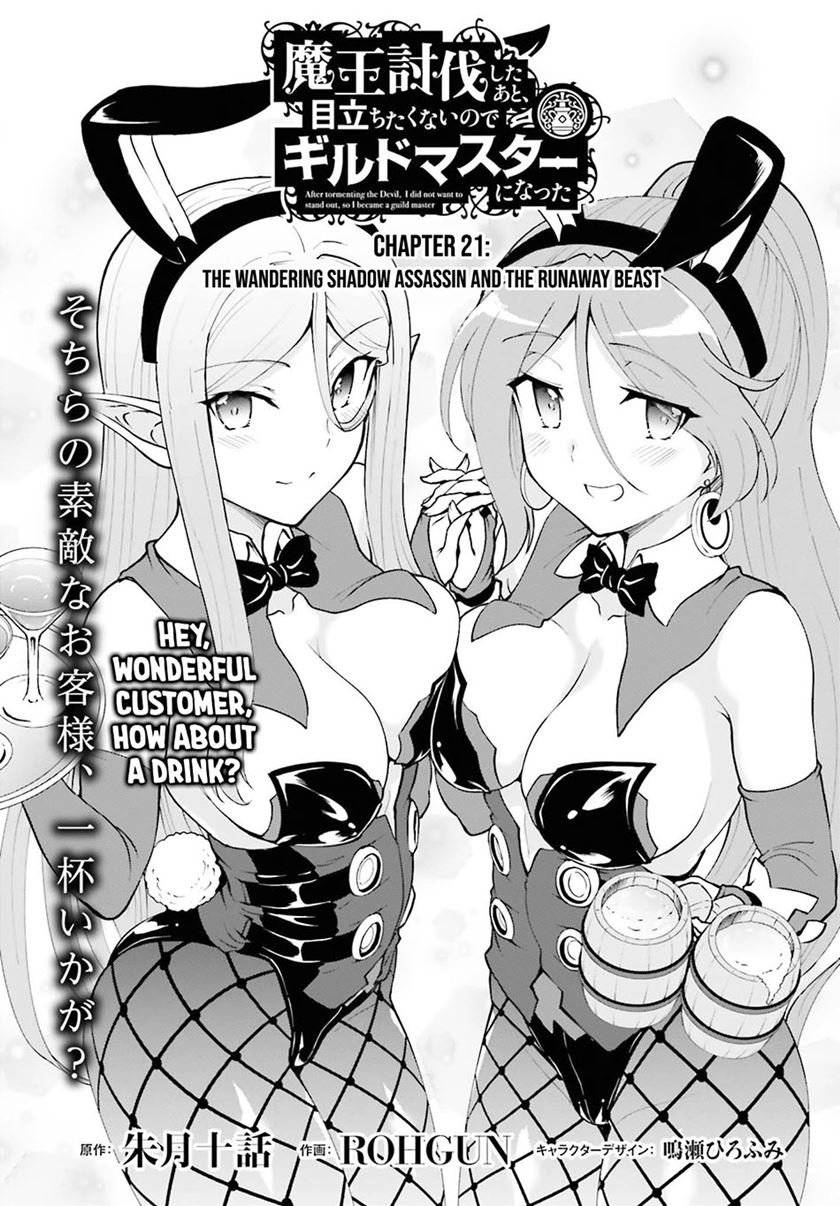 Maou Toubatsu Shita Ato, Medachitakunai node Guild Master ni Natta