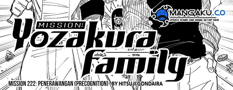 Mission: Yozakura Family