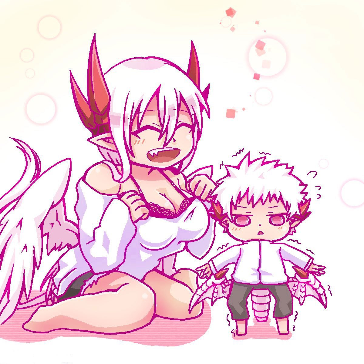 Musuko ga Kawaikute Shikataganai Mazoku no Hahaoya