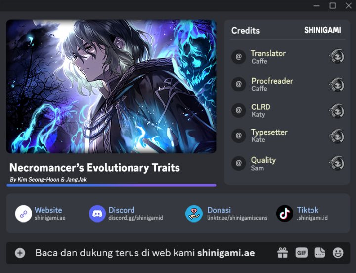Necromancer’s Evolutionary Traits