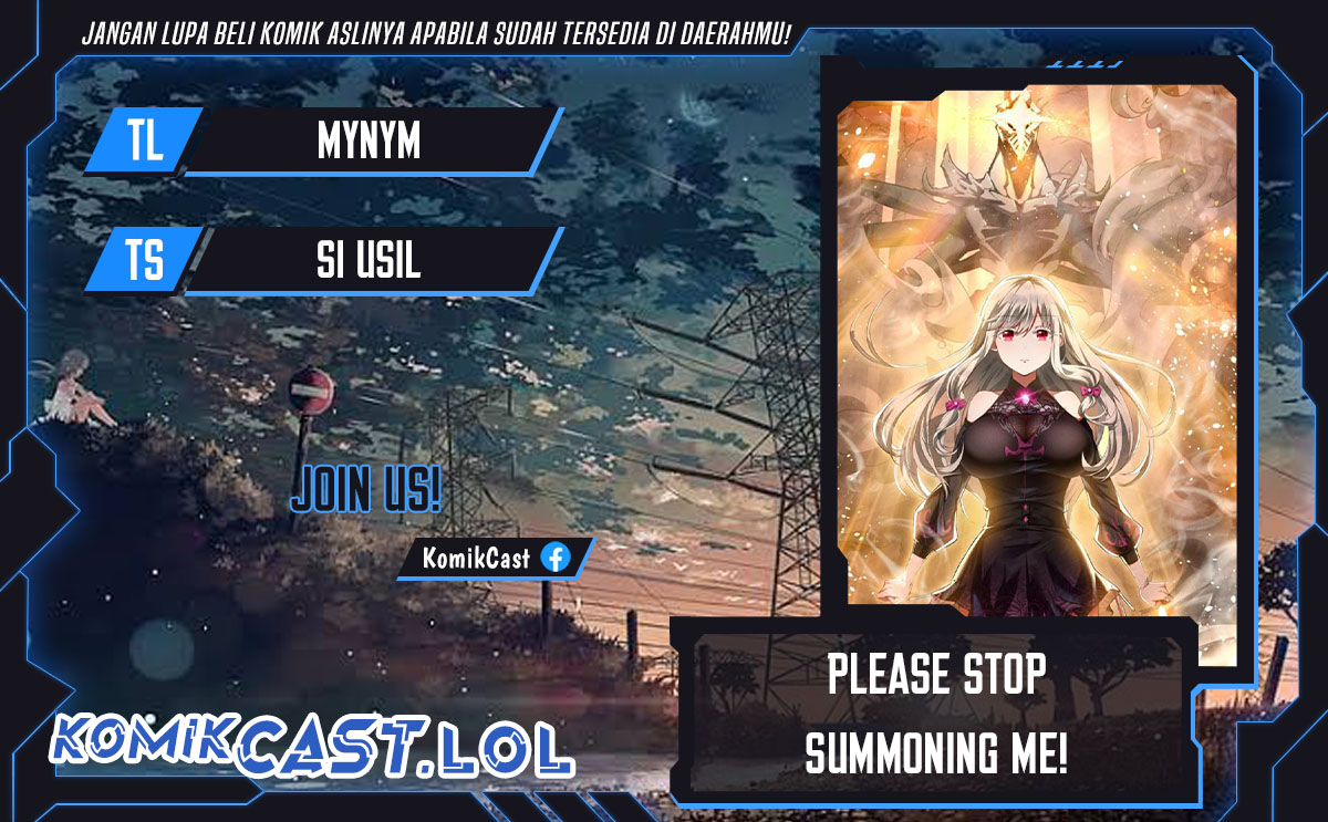 Please Stop Summoning Me!