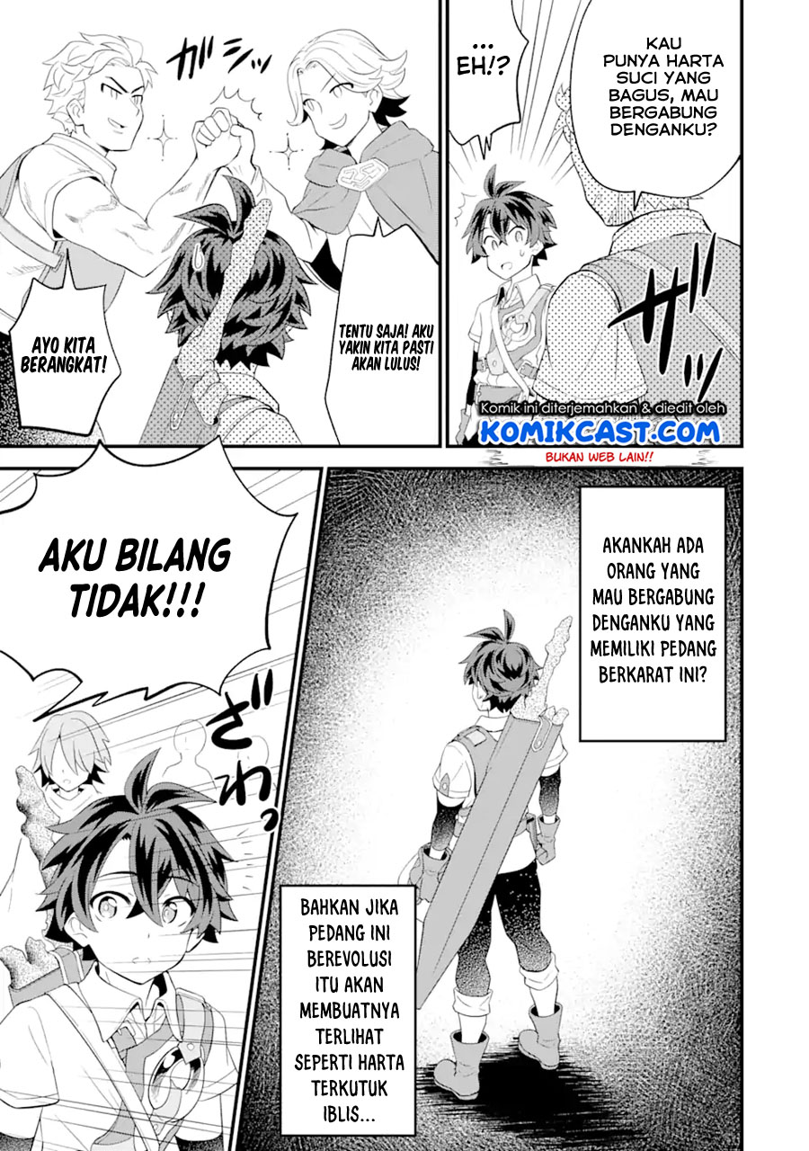 Sabitsuita Ken wo Tameshi ni Kyouka Shite Mitara, Tondemonai Maken ni Bakemashita
