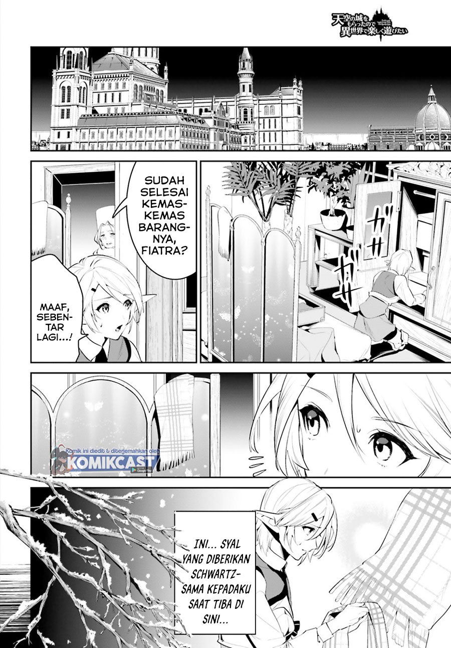 Tenkuu no Shiro o Moratta no de Isekai de Tanoshiku Asobitai
