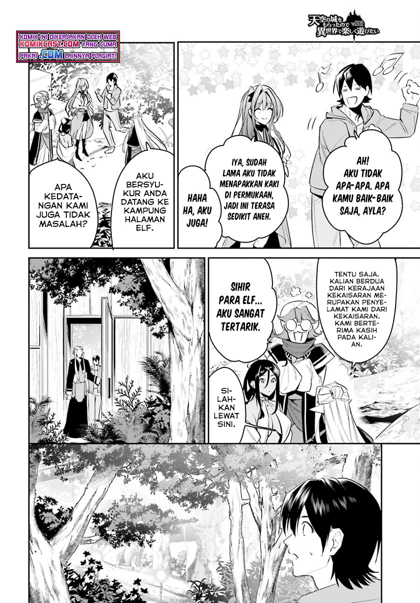 Tenkuu no Shiro o Moratta no de Isekai de Tanoshiku Asobitai