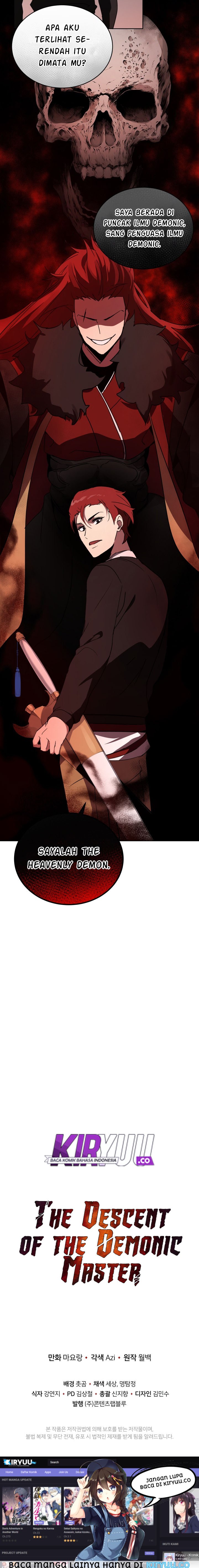 The Descent of the Demonic Master