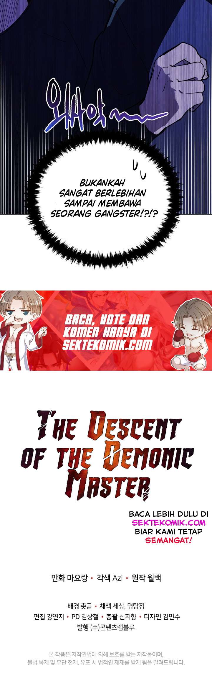 The Descent of the Demonic Master